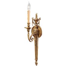 Metropolitan 1 Light 21" Tall Candle-Style Torchiere Wall Sconce