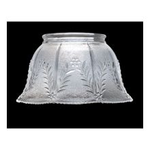 Crystal Glass Shade with Wheat Design