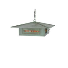 Four Light Down Lighting Outdoor Pendant from the Moss Creek Collection