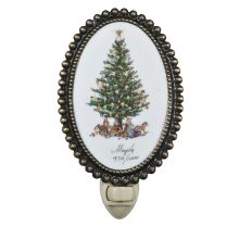 Single Light Up Lighting Oval Christmas Night Light from the Oft. Christmas Tree Collection