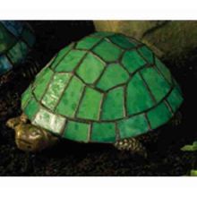 Turtle Stained Glass / Tiffany Single Light Accent Table Lamp
