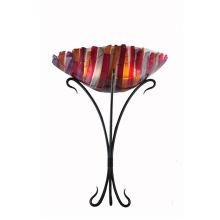 18" W Lava Fused Glass Wall Sconce