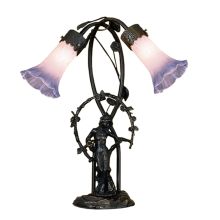 Two Light Down Lighting Table Lamp from the Trellis Girl Collection