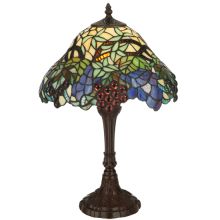 Spiral Grape 1 Light Accent Table Lamp
