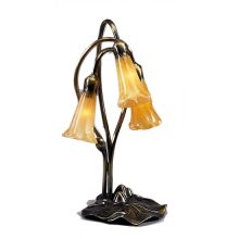 Stained Glass / Tiffany Desk Lamp from the Lilies Collection