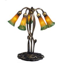Stained Glass / Tiffany Table Lamp from the Lilies Collection