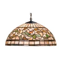 3 Light 20" Wide Pendant with Handmade Shade