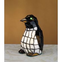 Penguin Stained Glass / Tiffany Specialty Lamp from the Animal Sculptures Collection