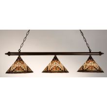 Stained Glass / Tiffany Island / Billiard Fixture from the Cone Collection