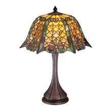Tiffany Single Light Up Lighting Table Lamp from the Duffner and Kimberly Collection