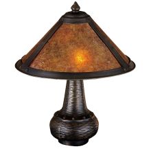 Stained Glass / Tiffany Accent Table Lamp from the Dirk Van Erp Collection