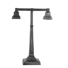 Traditional / Classic Two Light Down Lighting Table Lamp Base from the Mission Collection