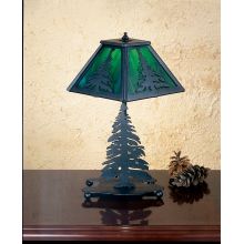 Lodge Style Accent Table Lamp from the Pine Tree Collection