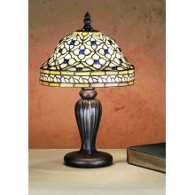 Stained Glass / Tiffany Accent Table Lamp from the Tiffany Roman Collection