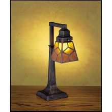 Craftsman / Mission Accent Table Lamp from the Mica Missions Collection