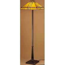 Craftsman / Mission Floor Lamp from the Prairie Corn Mission Collection