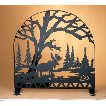 Craftsman / Mission Fireplace Screen from the Old Forge Firescreen Collection
