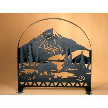 Craftsman / Mission Fireplace Screen from the Old Forge Firescreen Collection