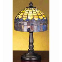 Vintage Stained Glass / Tiffany Accent Table Lamp from the Tiffany Candice Collection