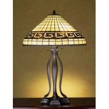 Stained Glass / Tiffany Table Lamp from the Greek Key Collection