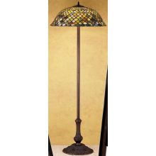 Stained Glass / Tiffany Floor Lamp from the Tiffany Fishscale Collection