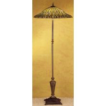 Stained Glass / Tiffany Floor Lamp from the Lotus Leaf Collection