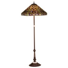 Vintage Stained Glass / Tiffany Floor Lamp from the Tiffany Elizabethan Collection