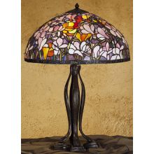 Stained Glass / Tiffany Table Lamp from the Magnolia Collection