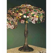 Stained Glass / Tiffany Table Lamp from the Cherry Blossom Collection