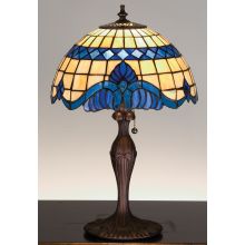 Stained Glass / Tiffany Accent Table Lamp from the Baroque & Gypsy Collection