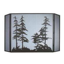 Mesh Backed Fire screen from the Tall Pines Collection