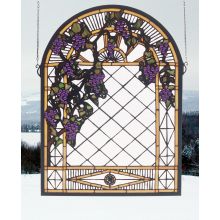 Stained Glass Tiffany Window from the Country Living Collection