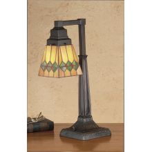 Stained Glass / Tiffany Accent Desk Lamp from the Martini Mission Collection