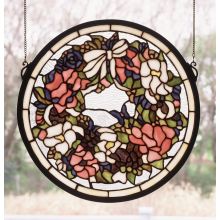 Stained Glass Tiffany Window from the Floral Elegance Collection