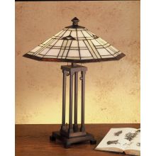 Vintage Southwest Stained Glass / Tiffany Table Lamp from the Arrowhead Mission Collection