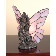 Butterfly Fairy Tiffany Single Light Specialty Table Lamp