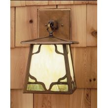 Kirkpatrick Bungalow 7" Wide Single Light Wall Sconce with Art Glass Shade