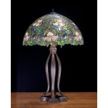 Vintage Stained Glass / Tiffany Table Lamp from the Trillium & Violet Collection
