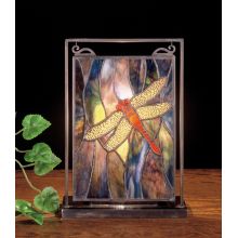 Vintage Stained Glass / Tiffany Specialty Lamp from the Prairie Dragonfly Collection