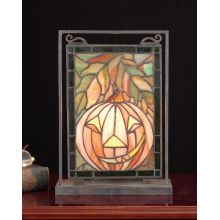 Stained Glass Tiffany Window from the Jack O Lantern Collection