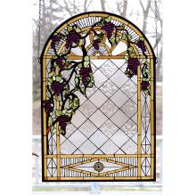 Stained Glass Tiffany Window from the Jeweled Grape Collection