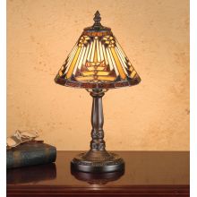 Stained Glass / Tiffany Accent Table Lamp from the Mission Collection