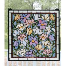 Stained Glass Tiffany Window from the Magnolia Collection