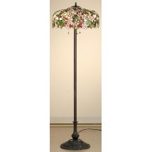 Stained Glass / Tiffany Floor Lamp from the Cherry Blossom Collection