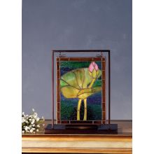 Stained Glass Tiffany Window from the Pond Lily Collection