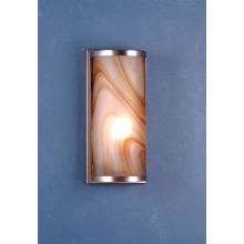 Metro 6" Wide ADA Compliant Single Light Wall Washer with Swirl Glass Shade