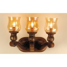 3 Light 24" Wide Bathroom Fixture from the Kendall Collection