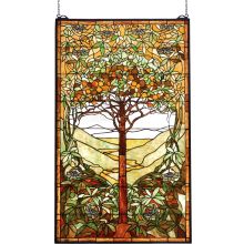 Stained Glass Tiffany Window from the Tiffany Reproductions Collection