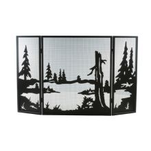 Fire Place Screen from the Quiet Pond Collection