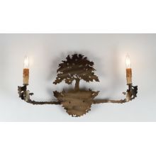 23" Wide 2 Light Double Sconce